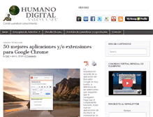 Tablet Screenshot of humanodigital.com.ar